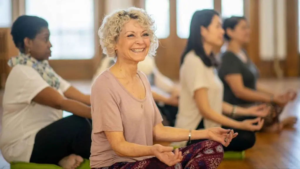 Digital Marketing for Yoga Studios-Get More Clients 6 Old women Doing meditation